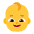 Baby Flat Default Emoji from Fluent Emoji Flat Set