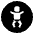 Baby Symbol Emoji from EmojiTwo Black Set