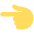 Backhand Index Pointing Left Emoji from Twemoji Set