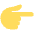 Backhand Index Pointing Right Emoji from Twemoji Set