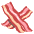Bacon Emoji from EmojiTwo Colors Set