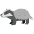 Badger Emoji from Noto Emoji Set