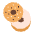 Bagel Flat Emoji from Fluent Emoji Flat Set