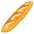 Baguette Bread Emoji from Noto Emoji Set