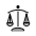 Balance Scale Emoji from OpenMoji Set