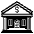 Bank Emoji from EmojiTwo Black Set