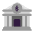 Bank Flat Emoji from Fluent Emoji Flat Set