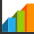 Bar Chart Emoji from EmojiTwo Colors Set