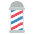 Barber Pole Emoji from EmojiTwo Colors Set