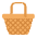 Basket Flat Emoji from Fluent Emoji Flat Set