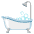 Bathtub Emoji from Noto Emoji Set