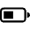 Battery Half Icon from Bootstrap Set