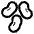 Beans High Contrast Emoji from Fluent Emoji High Contrast Set