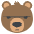 Bear Emoji from EmojiTwo Colors Set