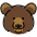 Bear Emoji from OpenMoji Set