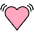 Beating Heart Emoji from OpenMoji Set