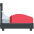 Bed Emoji from EmojiTwo Colors Set