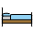 Bed Emoji from OpenMoji Set