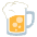 Beer Mug Emoji from EmojiTwo Colors Set
