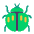 Beetle Flat Emoji from Fluent Emoji Flat Set