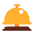 Bellhop Bell Flat Emoji from Fluent Emoji Flat Set