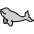 Beluga Emoji from OpenMoji Emoji Set