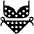 Bikini High Contrast Emoji from Fluent Emoji High Contrast Set