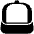 Billed Cap High Contrast Emoji from Fluent Emoji High Contrast Set