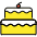 Birthday Cake Emoji from OpenMoji Set
