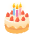Birthday Cake Emoji from Noto Emoji Set