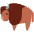 Bison Emoji from Twemoji Emoji Set