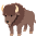 Bison Emoji from Noto Emojis Set
