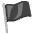 Black Flag Emoji from Noto Emoji Set
