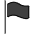 Black Flag Emoji from OpenMoji Set