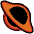 Black Hole Emoji from OpenMoji Set