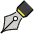 Black Nib Emoji from OpenMoji Set