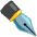 Black Nib Emoji from Noto Emoji Set