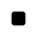 Black Small Square Flat Emoji from Fluent Emoji Flat Set