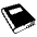 Blue Book Emoji from EmojiTwo Black Set