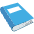 Blue Book Emoji from EmojiTwo Colors Set