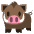 Boar Emoji from EmojiTwo Colors Set