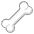 Bone Flat Emoji from Fluent Emoji Flat Set