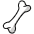 Bone Emoji from OpenMoji Set