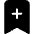 Bookmark Plus Fill Icon from Bootstrap Set