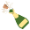 Bottle With Popping Cork Emoji from EmojiTwo Colors Set