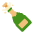 Bottle With Popping Cork Flat Emoji from Fluent Emoji Flat Set