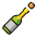 Bottle With Popping Cork Emoji from OpenMoji Set