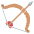 Bow And Arrow Emoji from EmojiTwo Colors Set