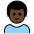 Boy Dark Skin Tone Emoji from OpenMoji Set