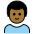 Boy Medium Dark Skin Tone Emoji from OpenMoji Set